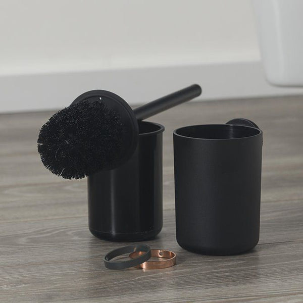 Urban Toiletborstel met houder Zwart