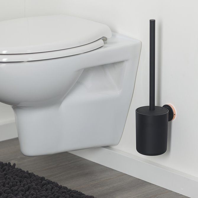 Urban Toiletborstel met houder Zwart
