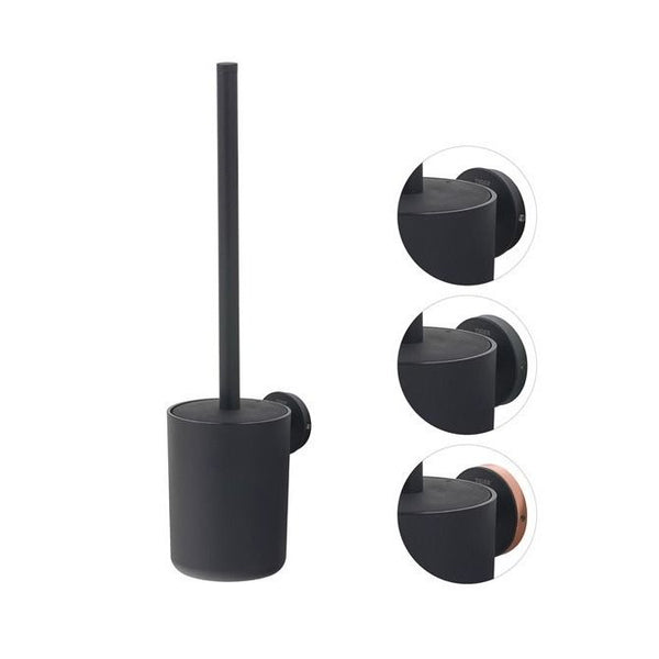 Urban Toiletborstel met houder Zwart
