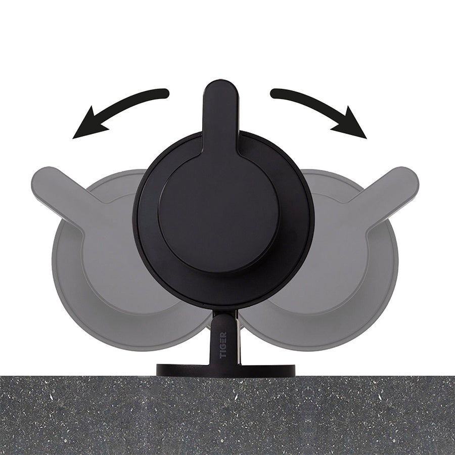Tune Zeepdispenser 180 ml Messing geborsteld / Zwart