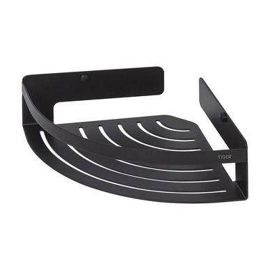 Caddy Douchemand hoek 22,4 cm Zwart