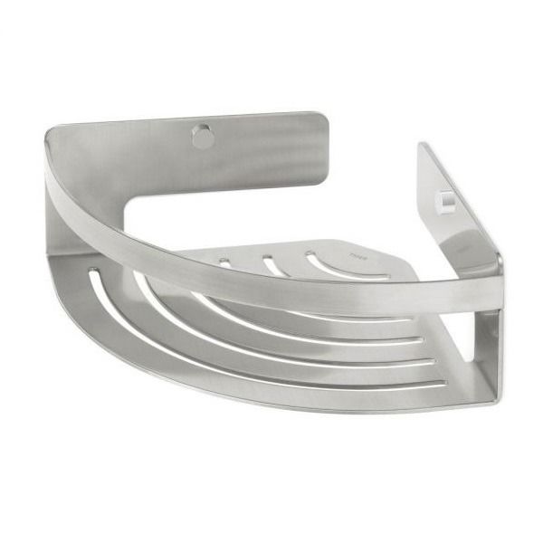 Caddy Douchemand hoek 18,4 cm RVS geborsteld