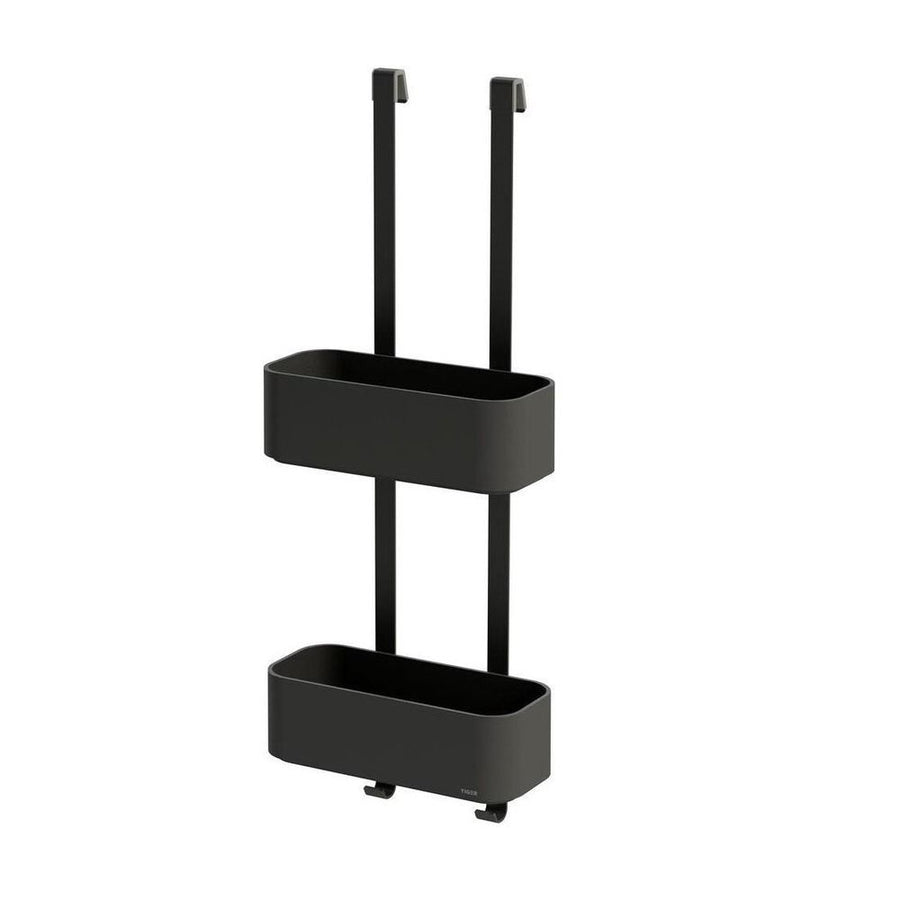2-Store Ophangbaar doucherek 25 cm Zwart