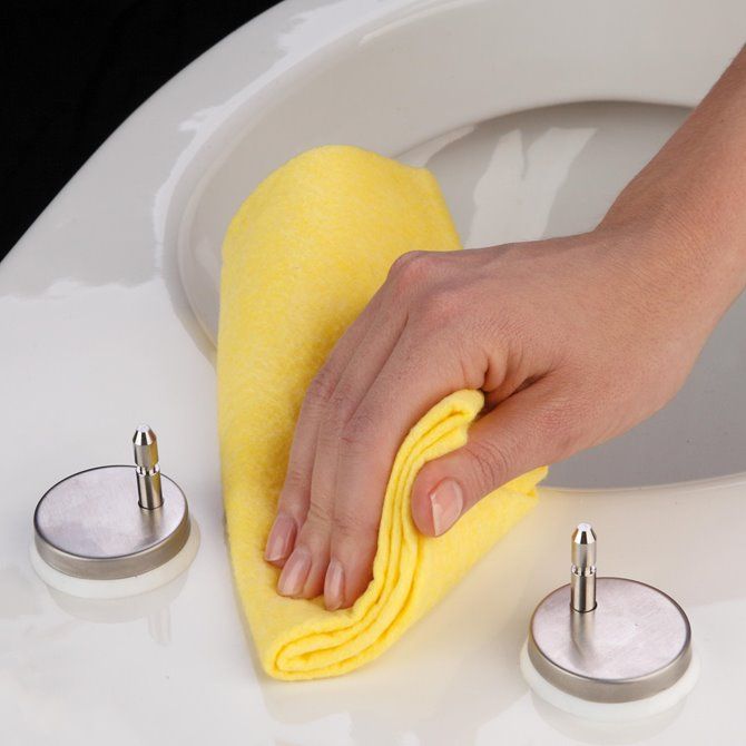 Pasadena Toiletbril met deksel Thermoplast Wit