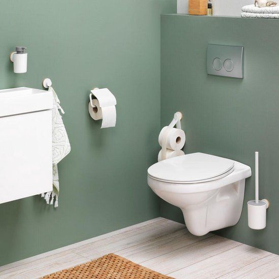 Blade Toiletbril met deksel Duroplast Wit