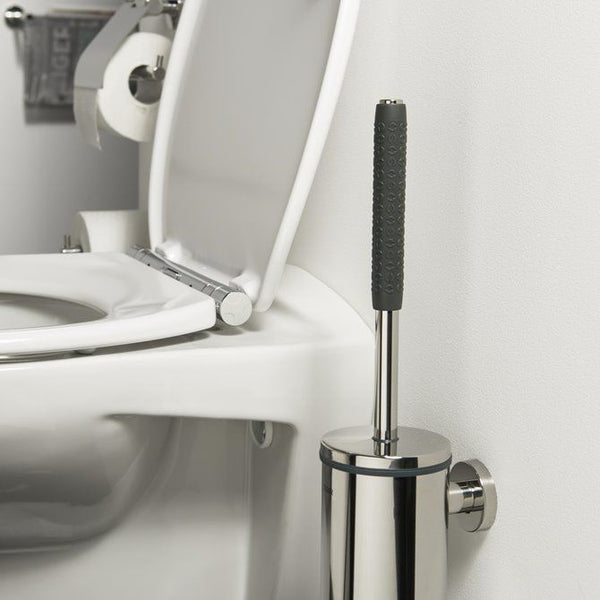 Boston Comfort & Safety Toiletborstel met houder RVS gepolijst