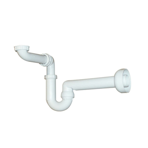 Ruimtebesparende Sifon 5/4'' ø 32 mm Wit