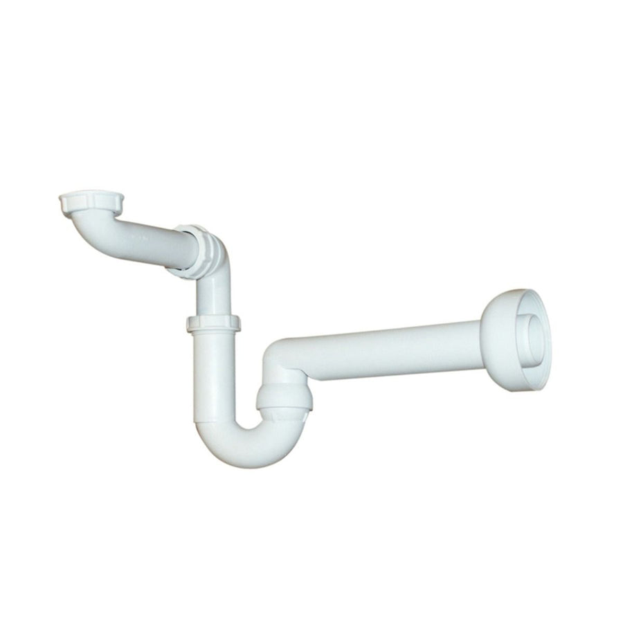 Ruimtebesparende Sifon 5/4'' ø 32 mm Wit