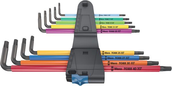 967/9 TX XL Multicolour HF 1 Winkelschlüsselsatz mit Haltefunktion, lang