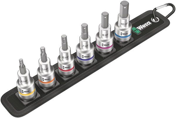 Belt C 2 Zyklop Bitnuss-Satz Innensechskant, mit Haltefunktion, 1/2inch-Antrieb