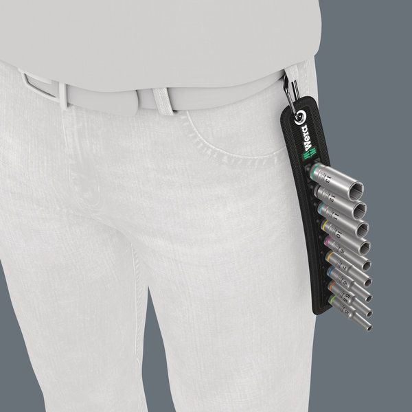 Belt A Deep 1 Steckschlüsseleinsatz-Satz, 1/4inch-Antrieb