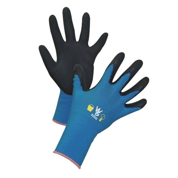 Kinderhandschoen KIDS blauw mt 8-11 jaar