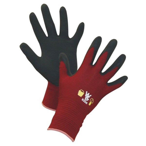 Kinderhandschoen KIDS rood mt 8-11 jaar