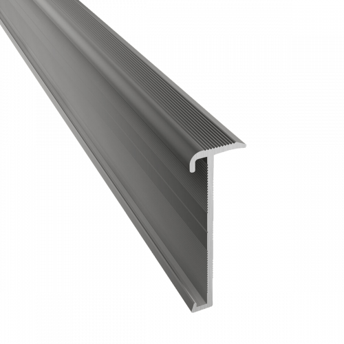 Trapneusprofiel 845 14x43mm tbv 2-3mm PVC RVS