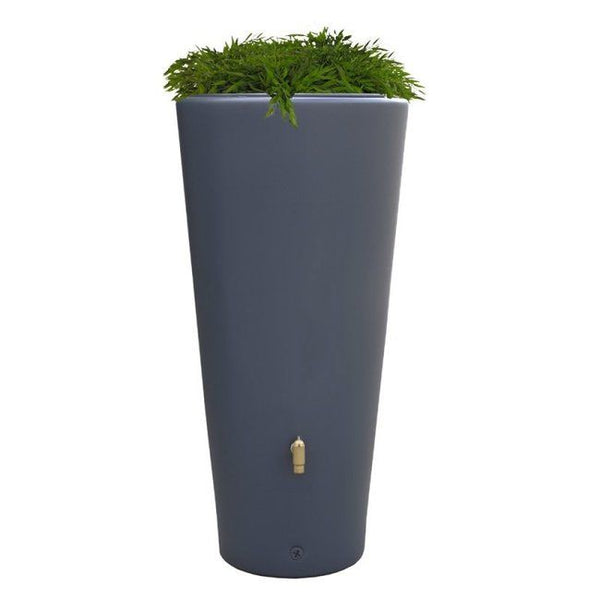 2in1 ton vaso 220 liter antraciet ø 58(max) x h.120 cm k