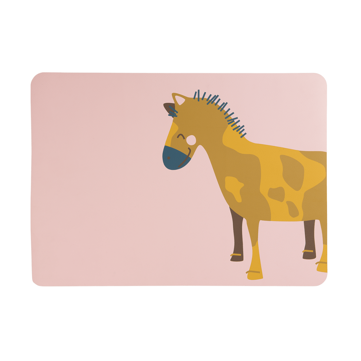 placemat, western horse Wiebke 46 x 33 cm, leather optic