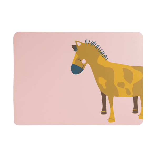 placemat, western horse Wiebke 46 x 33 cm, leather optic