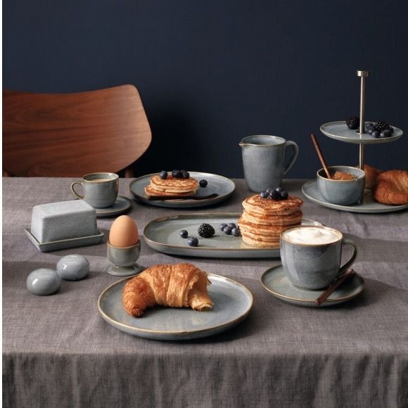 egg cup, denim d. 5 cm, h. 4,5 cm