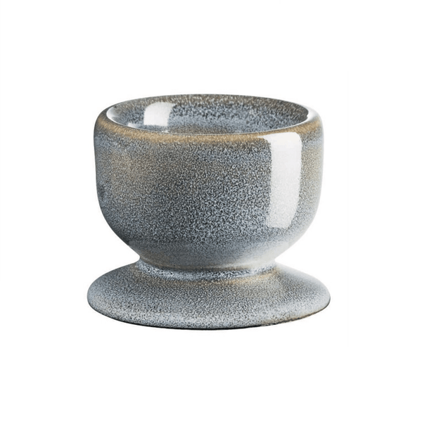 egg cup, denim d. 5 cm, h. 4,5 cm