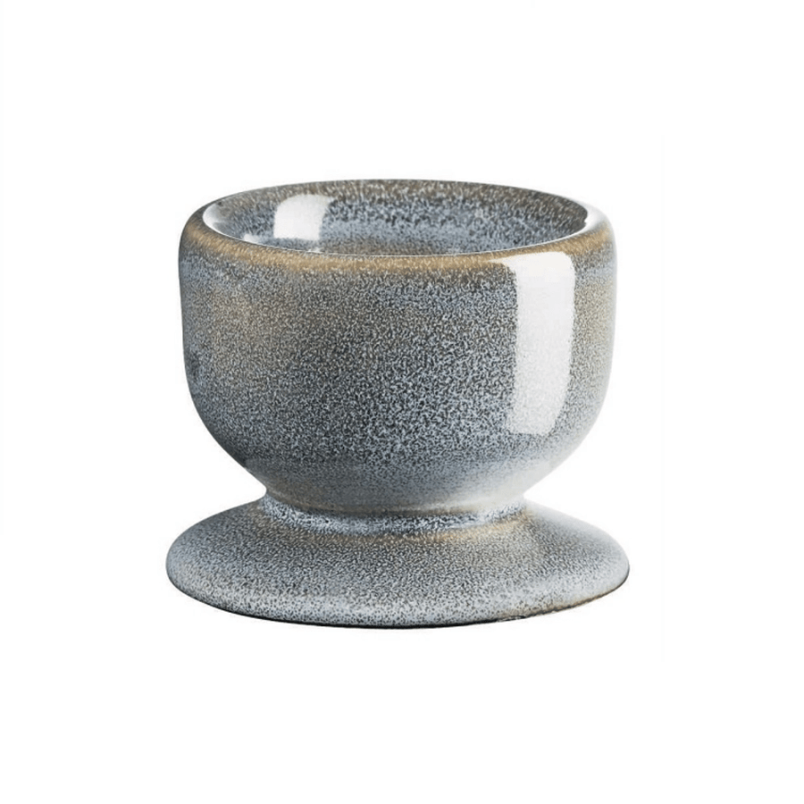 egg cup, denim d. 5 cm, h. 4,5 cm