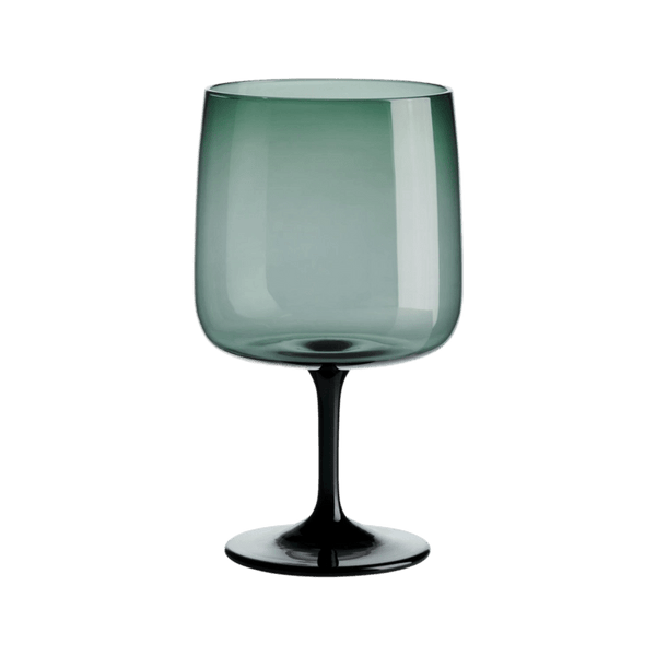 stem glass, green d. 8  cm, h. 14 cm, 0,3 l.