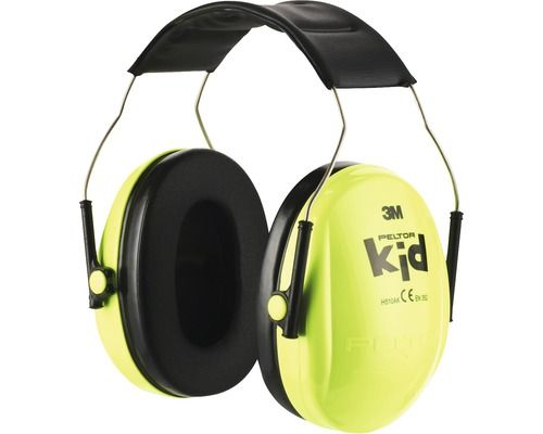 Peltor gehoorkap Kids neongroen,H510AK