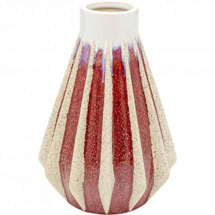 Vase Tic Tac Red 24cm