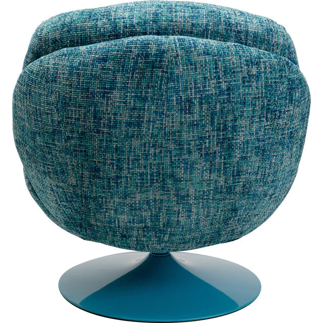 Swivel Armchair Cosy Blue