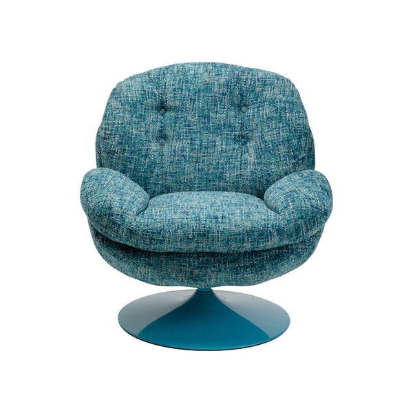 Swivel Armchair Cosy Blue