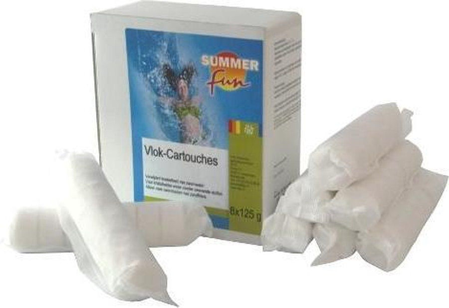 Summer fun vlok cartouche 1 kg (vlokcartouches) 8 x 125 gr.