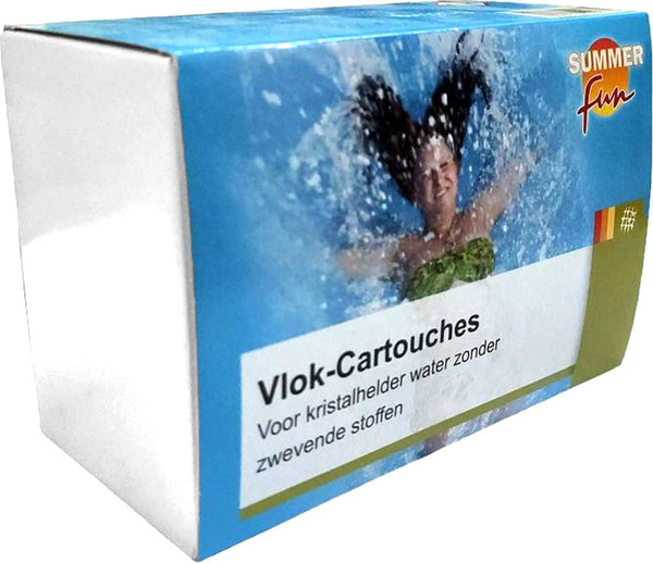 Summer fun vlok cartouche 1 kg (vlokcartouches) 8 x 125 gr.