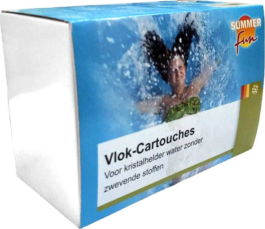 Summer fun vlok cartouche 1 kg (vlokcartouches) 8 x 125 gr.