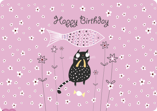 Birthday Cat