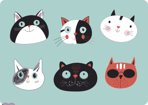 Portraits Of Cats