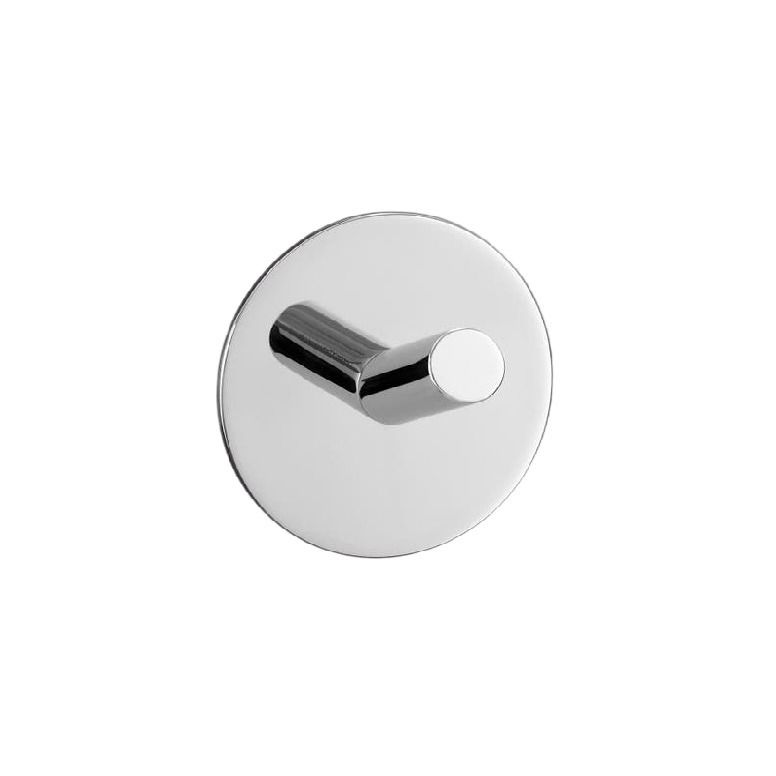 Duplo Handdoekhaak, Rond, Hoogglanzend