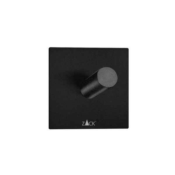 Duplo Handdoekhaak Vierkant, 5 Cm, Zwart