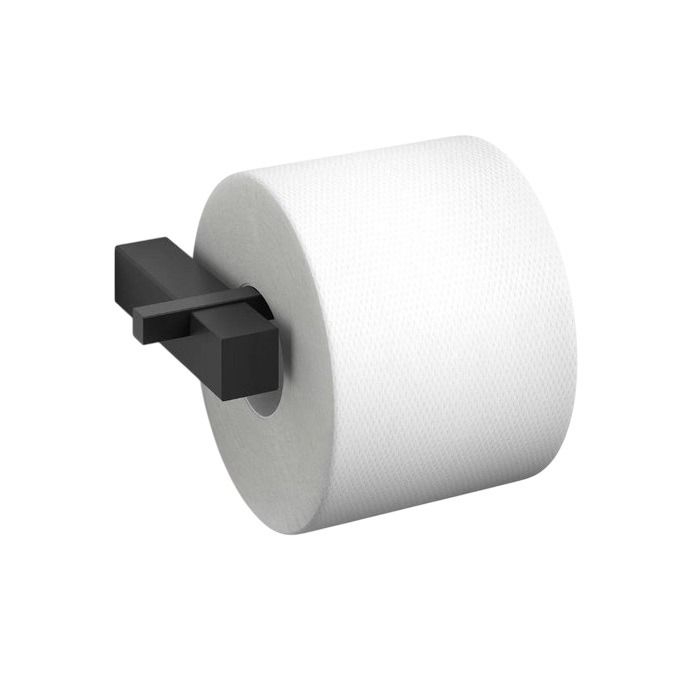 Carvo Toiletrolhouder, Zwart