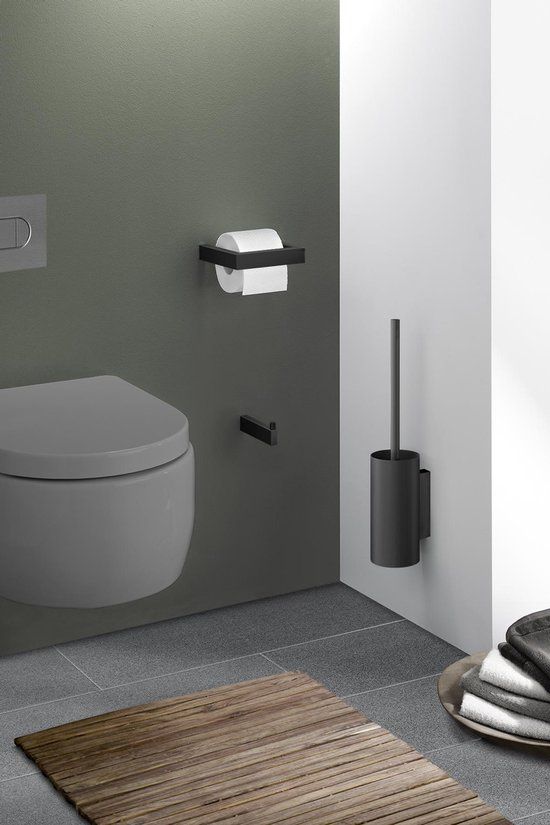 Linea Toiletborstel, Zwart