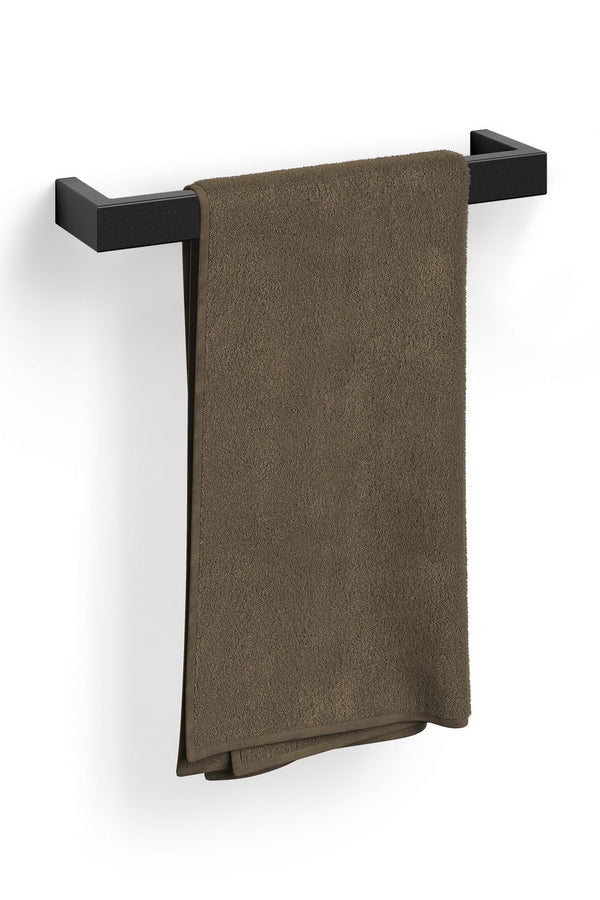 Linea Handdoekstang, 46,5 Cm, Zwart