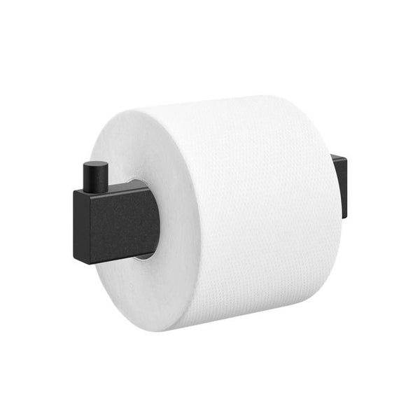 Linea Toiletrolhouder, Zwart
