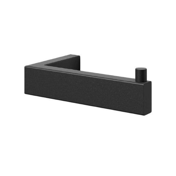 Linea Toiletrolhouder, Zwart