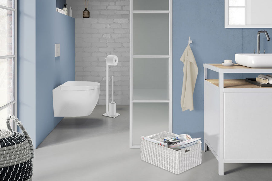 Carvo Toiletbutler, Wit