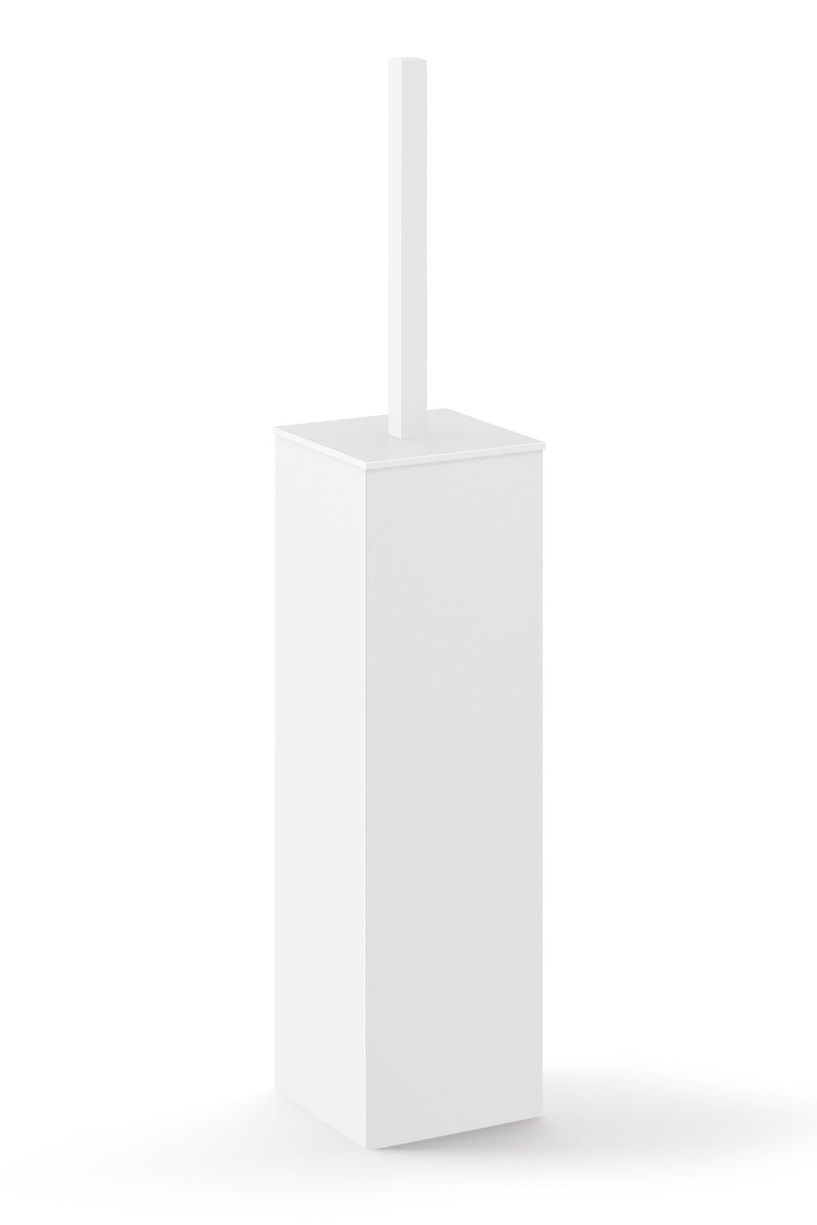 CARVO toiletborstel, vierkant, wit w. 8,1 cm, h. 41,8 cm, d. 8,1 cm
