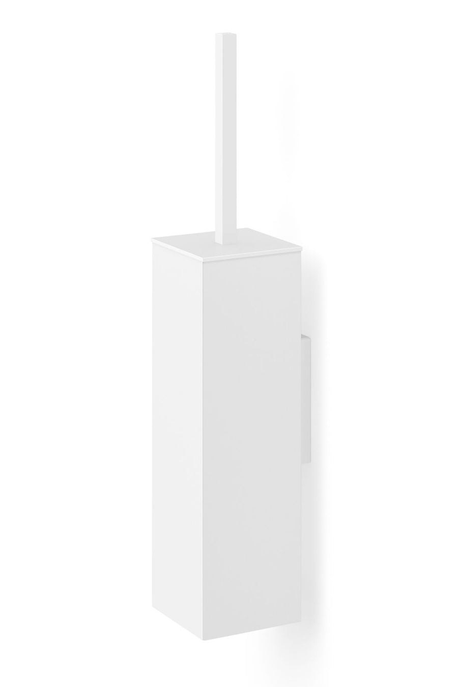 CARVO wand toiletborstel, wit w. 8,1 cm, h. 41,8 cm, d. 10,4 cm