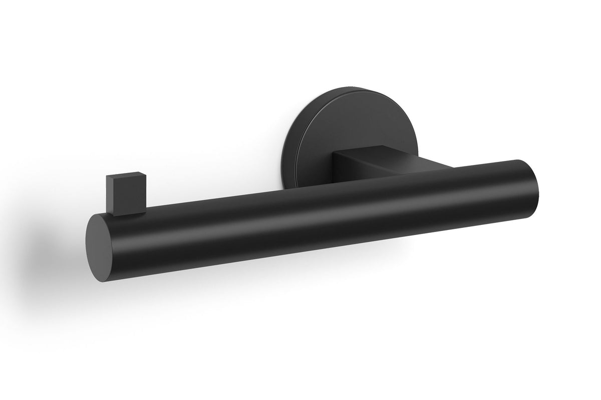 Scala toiletrolhouder, zwart