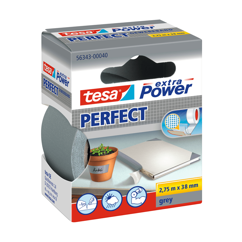 TS EX POWER TAPE 2.75MX38MM GRIJS