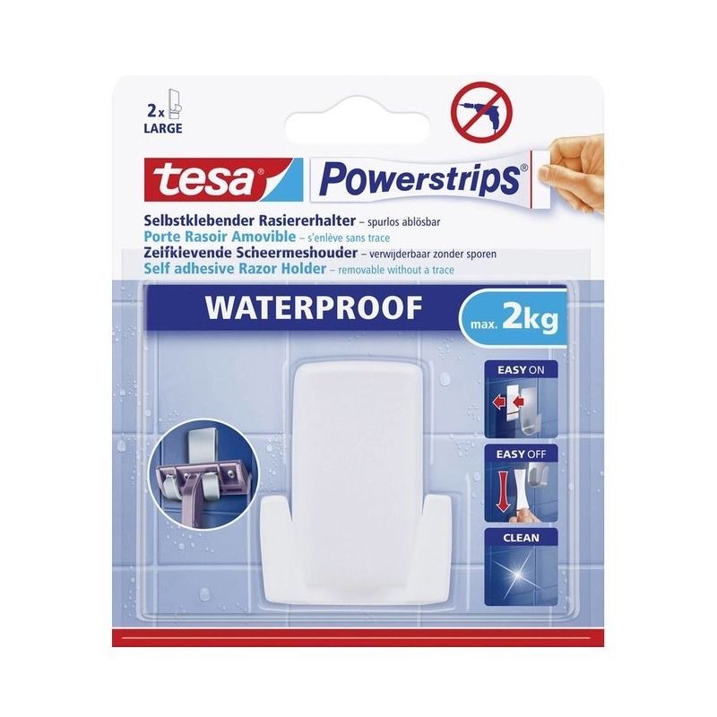 Ts Pws Waterpr Scheermesh. Wit