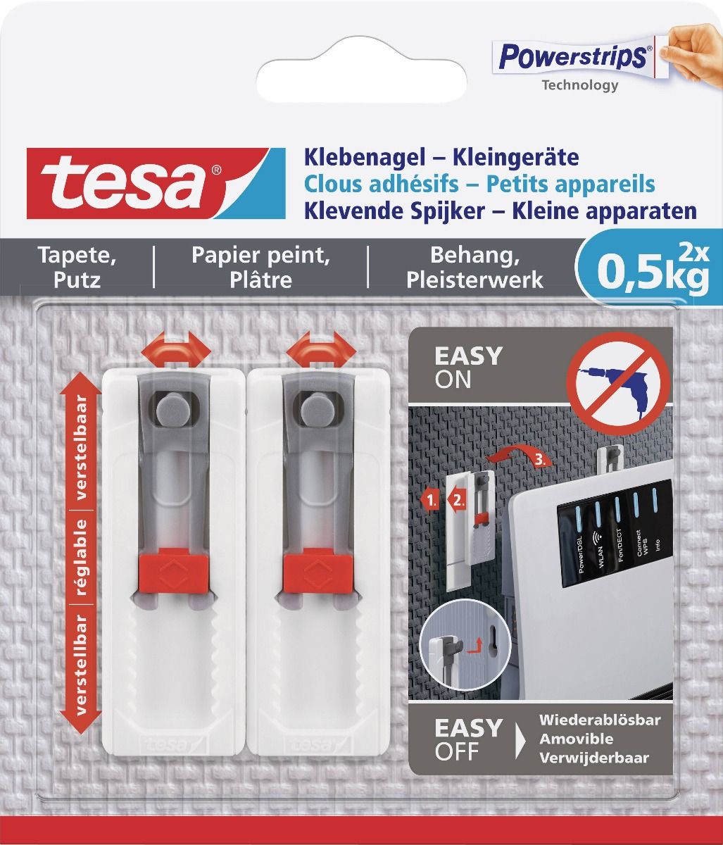 Tesa Spijker Kleine Apparaten 0.5kg