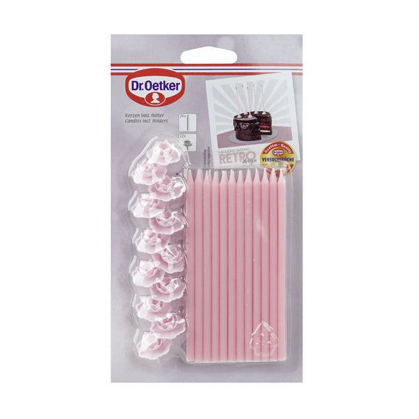 Dr.oetker 24 Kaarsen Met 12 Houders Kitchen Tools 12,5cm