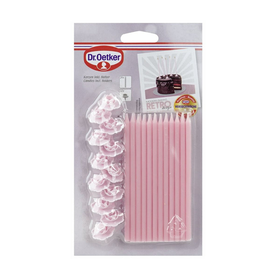 Dr.oetker 24 Kaarsen Met 12 Houders Kitchen Tools 12,5cm